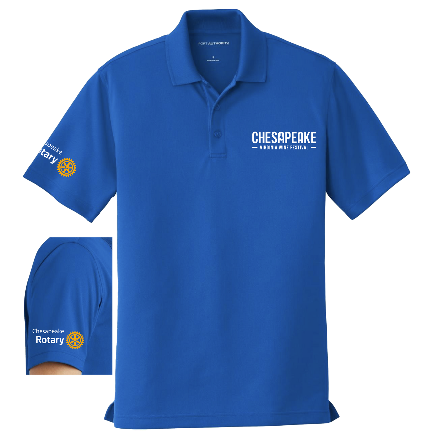 Rotary Polo (Royal Blue)